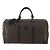 Céline CELINE Macadam Canvas Boston Bag PVC Leder Schwarz Gold Auth 180527A Golden - Ansicht 13