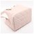 Dior Borsa Tote Toujours Medium in pelle di vitello Macrocannage Rosa - vista 4