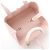 Dior Borsa Tote Toujours Medium in pelle di vitello Macrocannage Rosa - vista 7