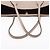 Louis Vuitton Borsa a tracolla Neverfull Leather Empreinte Shopper Turtledove Beige - vista 5