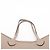 Louis Vuitton Borsa a tracolla Neverfull Leather Empreinte Shopper Turtledove Beige - vista 6