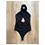 AQAQ Bodysuit mit Cut-Out Schwarz - Ansicht 11