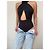 AQAQ Bodysuit mit Cut-Out Schwarz - Ansicht 5