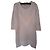 Iro weißes Seiden-Acetat-Kleid Beige Aus weiß