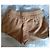 Maje Shorts de couro camel Camelo - vista 2
