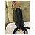 Borsa Gucci Bamboo in pelle nera Nero - vista 6