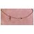 Autre Marque Collana Croce Placcata Oro Rosa con Pietra Nera D'oro - vista 3