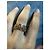 Autre Marque Pink Gold Multi-Gemstone Openwork Band Ring White Red Blue Golden Green Purple - view 10