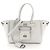 Borsa Bel Air Carry All Mini Balenciaga Bianco