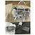 Borsa Bel Air Carry All Mini Balenciaga Bianco - vista 12