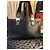 Ophidia Borsa Tote Gucci GG Canvas Nero - vista 12