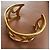 Autre Marque Slava Zaitsev Bracciale Cuff Maroussia Dorato D'oro - vista 14