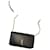 Saint Laurent Monogram Cassandra Portafoglio con catena in pelle nera Nero