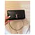 Saint Laurent Monogram Cassandra Portafoglio con catena in pelle nera Nero - vista 6