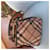 Borsa a secchiello Burberry Nova Check Marrone Nero Beige  - vista 3