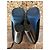 Kenzo Stivaletti stringati in scamosciato nero Blu - vista 5
