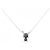 Autre Marque Collana Rabbit in Diamanti Au750 Argento