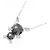 Autre Marque Collana Rabbit in Diamanti Au750 Argento - vista 3