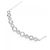 Autre Marque Collana con Diamanti Pt900/Pt850 Argento - vista 3