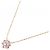 Autre Marque Collana con zaffiro e diamanti Au750 Flower Rosa - vista 2