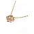 Autre Marque Collana con zaffiro e diamanti Au750 Flower Rosa - vista 4
