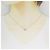 Autre Marque Collana con zaffiro e diamanti Au750 Flower Rosa - vista 6