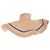 Autre Marque Cappello di paglia LEINNÉ Beige Cotone Taglia M - vista 4