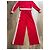 Tuta Alice + Olivia due pezzi Rosa Rosso - vista 5