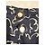Falda culotte Chanel de seda estampada Negro Beige - vista 2