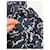 Falda culotte Chanel de seda estampada Negro Beige - vista 3