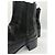 Prada Botas Chelsea de cuero negro - vista 8