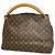 Borsa a Spalla Louis Vuitton Monogram Artsy MM Marrone