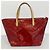 Borsa Louis Vuitton Vernis Bellevue PM Rosso - vista 10