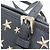 Borsa tote in pelle da donna Jimmy Choo Sasha S Star Studs Blu navy - vista 8