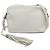 Borsa a tracolla in pelle Lou 470299 da donna Saint Laurent Bianco