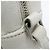 Borsa a tracolla in pelle Lou 470299 da donna Saint Laurent Bianco - vista 9