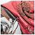 Borsa a tracolla in pelle Bloomy Valentino Garavani Marrone Nero Rosso - vista 11