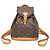 Mochila Louis Vuitton Monogram Mini Monsuri Marrom