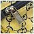 Zaino Gucci GG Canvas Heart Patch Giallo Blu navy - vista 9