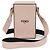 Fendi Box 8BT339 Schultertasche aus Leder für Damen Pink
