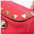 Sac à main en cuir pour femme Valentino Garavani Rock Studs Rose  - vue 4