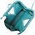 Borsa a mano in pelle Point Small di Bottega Veneta Verde - vista 3