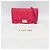 Christian Dior Cannage/Lady Dior Lambskin Chain/Shoulder Wallet Rosa - vista 2