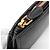 Cartera media de cuero Prada Saffiano Triangle 1ML009 para mujer Negro - vista 11