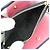 Cartera media de cuero Prada Saffiano Triangle 1ML009 para mujer Negro - vista 6