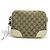 Borsa a Spalla Gucci GG Canvas Camera 449413 Beige Crudo