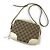 Borsa a Spalla Gucci GG Canvas Camera 449413 Beige Crudo - vista 10