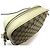 Borsa a Spalla Gucci GG Canvas Camera 449413 Beige Crudo - vista 4