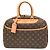 Borsa Louis Vuitton Monogram Deauville Marrone