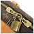 Borsa Louis Vuitton Monogram Deauville Marrone - vista 11